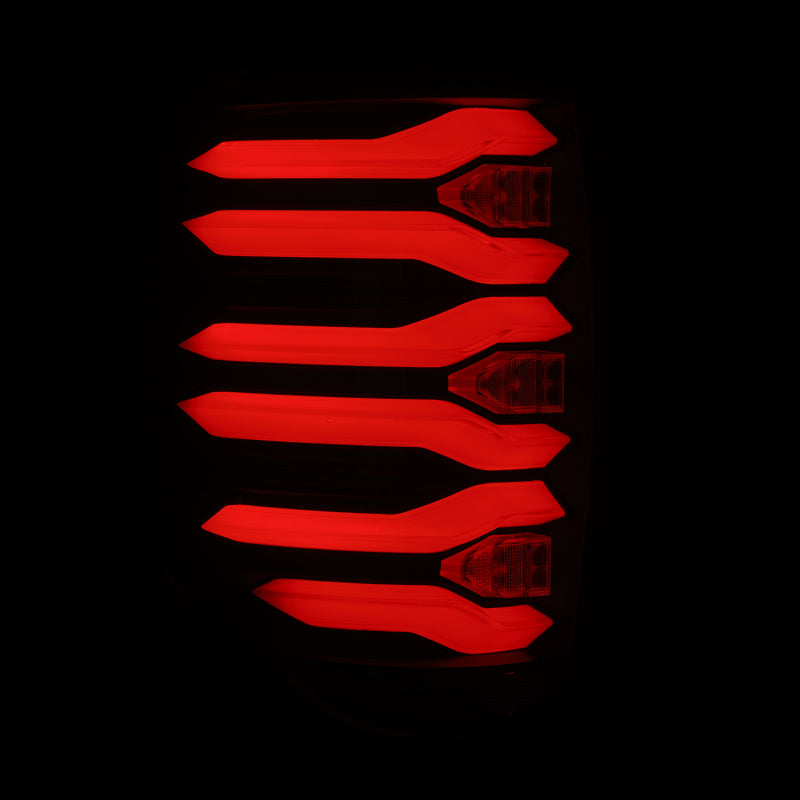 AlphaRex 09-14 Ford F150 LUXX LED Taillights - Black Housing - Burkken Auto Parts