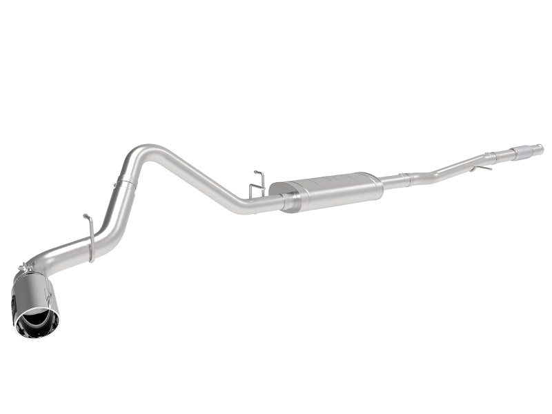 afe Apollo GT Series 2019 GM Silverado/Sierra 1500 4.3L/5.3L 409 SS CB Exhaust System w/Polished Tip - Burkken Auto Parts