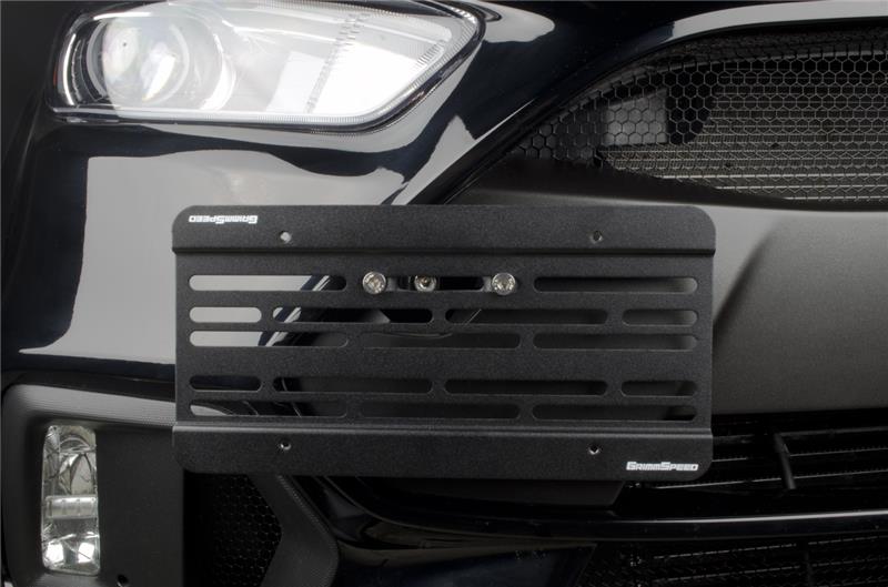 GrimmSpeed 2016+ Ford Focus RS License Plate Relocation Kit - Burkken Auto Parts