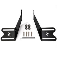 ANZO 2007-2015 Jeep Wrangler 20in - 24in inch LED Bar Hood Mounting Brackets - Burkken Auto Parts