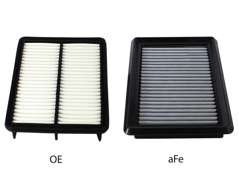 aFe MagnumFLOW OEM Replacement Air Filter Pro DRY S 2014 Mazda 3 L4 2.0L/2.5L - Burkken Auto Parts