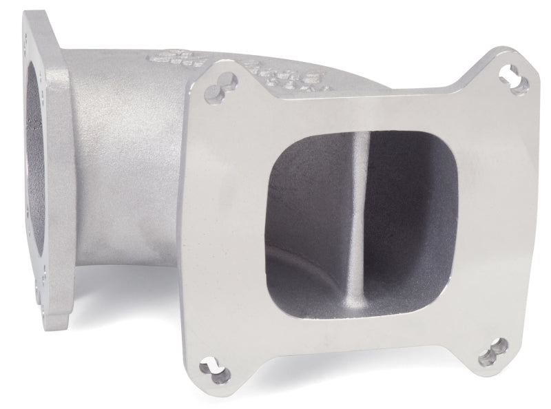 Edelbrock High Flow Intake Elbow 95mm Throttle Body to Square-Bore Flange As-Cast Finish - Burkken Auto Parts