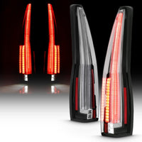 ANZO 2007-2014 Chevrolet Tahoe Led Taillights Red/Clear - Burkken Auto Parts