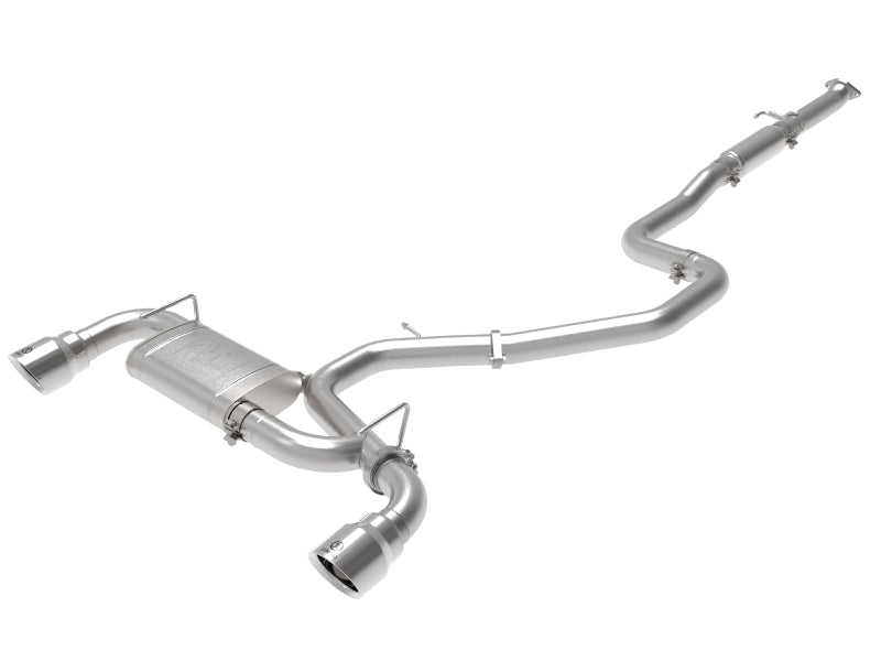 aFe Takeda Exhaust Cat-Back 19-20 Hyundai Veloster N 304SS Polished Dual Tips Exhaust - Burkken Auto Parts