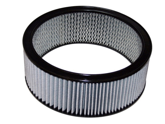 aFe MagnumFLOW Air Filters Round Racing PDS A/F RR PDS 14 OD x 12 ID x 3 H E/M - Burkken Auto Parts
