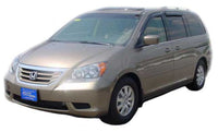 AVS 08-10 Honda Odyssey Ventvisor Outside Mount Window Deflectors 4pc - Smoke - Burkken Auto Parts
