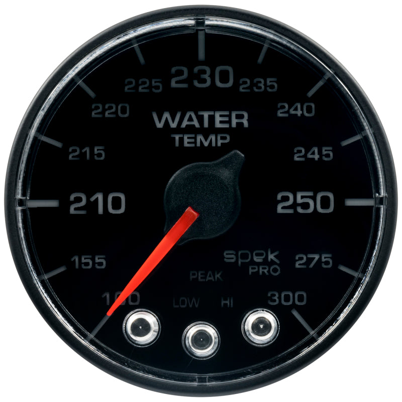 Autometer Spek-Pro - Nascar 2-1/16in Water Temp 100- 300F Bfb Ecu - Burkken Auto Parts
