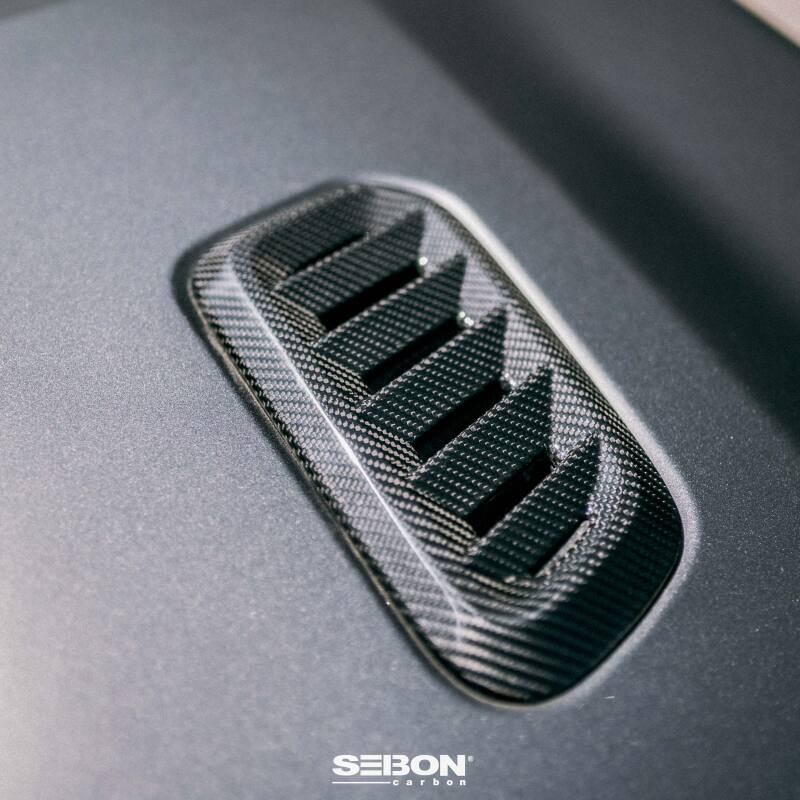 Seibon 2023 Toyota GR Corolla Carbon Fiber Hood Vents - Burkken Auto Parts