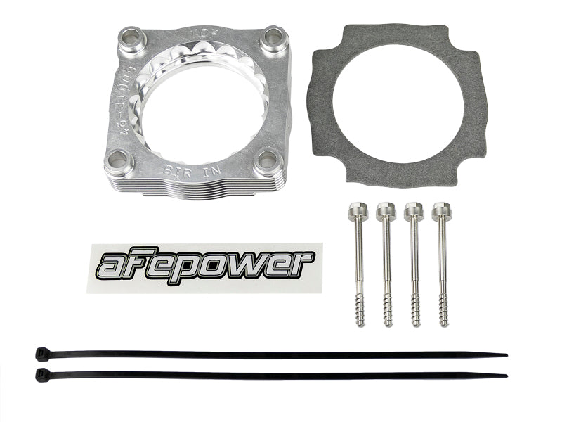 aFe Silver Bullet Throttle Body Spacer 12-15 BMW 328i (F30) L4-2.0L N20/N26 - Burkken Auto Parts