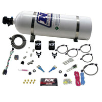Nitrous Express GM TBI Nitrous Kit (50-125HP) w/15lb Bottle - Burkken Auto Parts