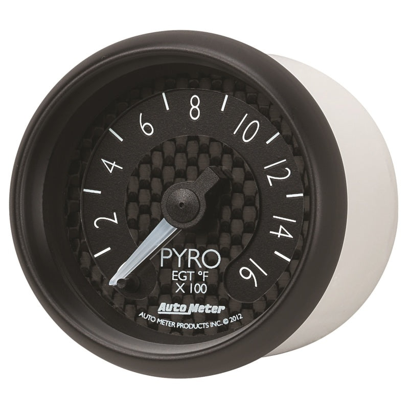 Autometer GT Series 52mm Full Sweep Electronic 0-1600 Deg F EGT/Pyrometer Gauge - Burkken Auto Parts