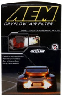 AEM 10 Dodge Ram 2500/3500 6.7L L6 DSL 11in L x 9.75in W x 6.5in H Replacement DryFlow Air Filter - Burkken Auto Parts