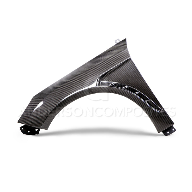 Anderson Composites 2016+ Focus Type-GR Vented Carbon Fiber Fenders .04in Wider (Pair) - Burkken Auto Parts