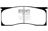 EBC 65-69 Dodge Dart 2.8 Redstuff Front Brake Pads - Burkken Auto Parts