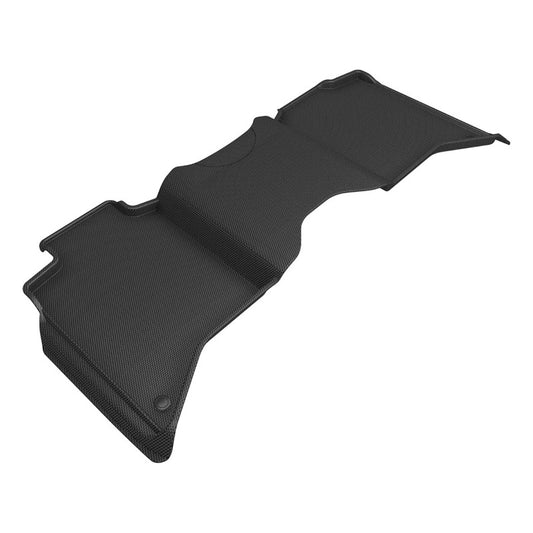3D MAXpider 19-24 Dodge RAM 3500 Crew Cab Kagu 2nd Row Bucket Seats Floormat - Black - Burkken Auto Parts