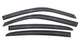 AVS 11-18 Dodge Charger Ventvisor Outside Mount Window Deflectors 4pc - Smoke - Burkken Auto Parts