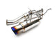 Invidia 12+ Honda Civic Si Sedan N1 Titanium Tip 76mm Cat-Back Exhaust - Burkken Auto Parts