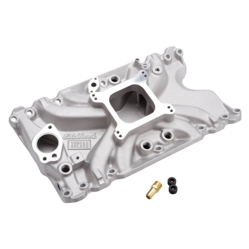 Edelbrock Manifold Torker Holden 308 CI V8 Satin - Burkken Auto Parts