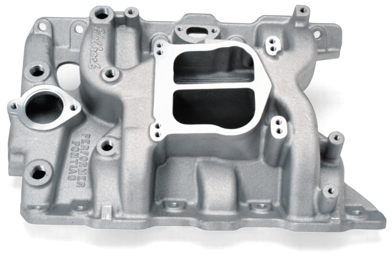 Edelbrock Performer Pontiac Manifold - Burkken Auto Parts