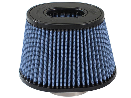 aFe MagnumFLOW Air Filters P5R Universal A/F 3.25in F x (9x6.5)in B x (6.75x5.5)in T x 3.375in H - Burkken Auto Parts