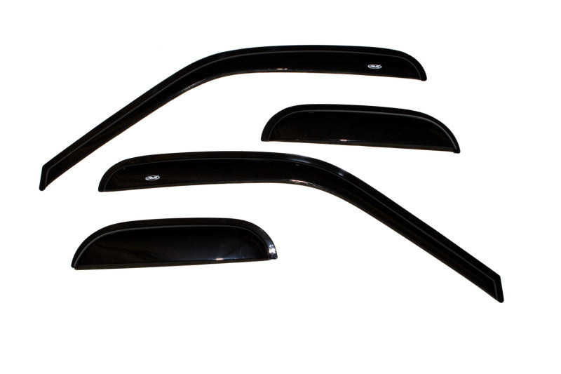 AVS 97-03 Ford F-150 Supercab Ventvisor Outside Mount Window Deflectors 4pc - Smoke - Burkken Auto Parts