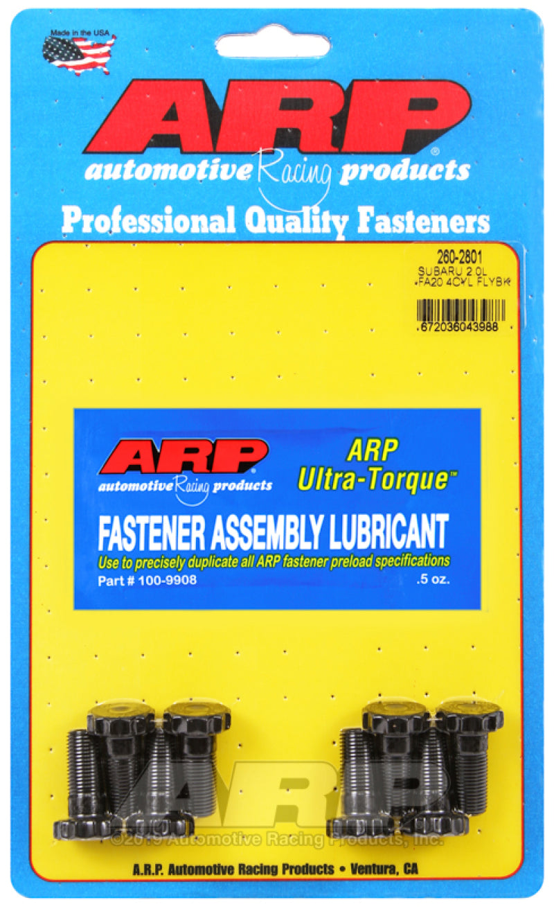 ARP Subaru 2.0L FA20 4Cyl Flywheel Bolt Kit - Burkken Auto Parts
