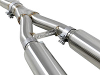 aFe POWER Takeda 2.5in 304 SS CB Exhaust w/ Black Tips 17-19 Infiniti Q60 V6-3.0L (tt) - Burkken Auto Parts