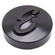 Edelbrock E Logo Black Anodized Nut for Pro-Flo Universal 14in Round Air Cleaners