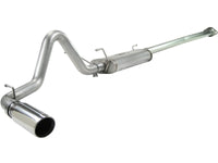 aFe MACHForce XP 2.5in 409SS Cat Back Exhaust w/ 304SS Polished Tip 05-13 Toyota Tacoma V6 4.0L - Burkken Auto Parts