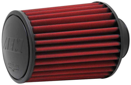 AEM 2.75in Flange ID x 6.25in Base OD x 7in H Dryflow Conical Air Filter - Burkken Auto Parts