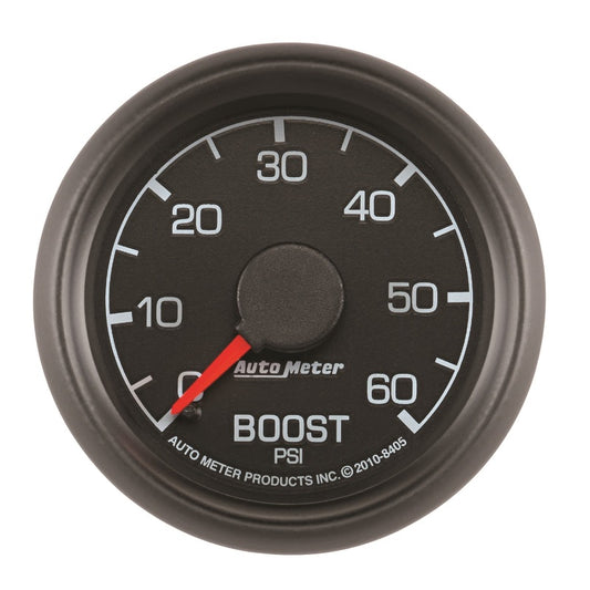 Autometer Factory Match Ford 52.4mm Mechanical 0-60 PSI Boost Gauge - Burkken Auto Parts