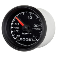 Autometer ES 52mm Boost/Vacuum Gauge - Burkken Auto Parts