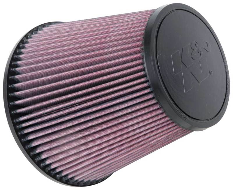 K&N Universal Clamp-On Air Filter 3-7/8in FLG / 7-1/2in B / 5in T / 7in H - Burkken Auto Parts