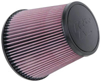 K&N Universal Clamp-On Air Filter 3-7/8in FLG / 7-1/2in B / 5in T / 7in H - Burkken Auto Parts