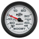 Autometer Phantom II 2-5/8in 30INHG-45PSI Phantom Mechanical Boost/Vacuum Gauge - Burkken Auto Parts
