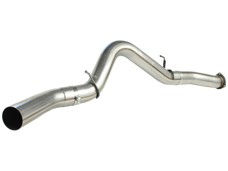 aFe MACHForce XP Exhaust 5in DPF-Stainless, GM Diesel Trucks 07.5-10 V8-6.6L 9(td) LMM - Burkken Auto Parts