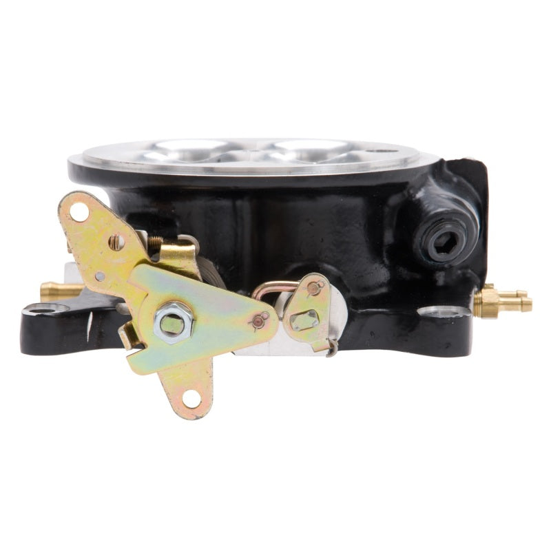Edelbrock Throttle Body 4-Barrel 4150 Style Flange 1 75In Bores Includes Gm/DeLPHi Iac - Burkken Auto Parts