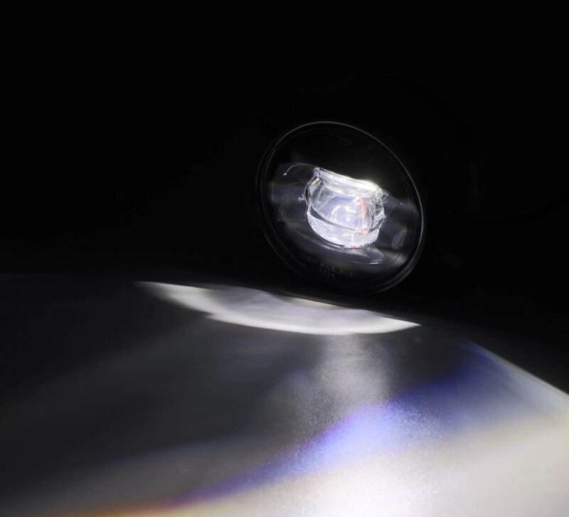 AlphaRex Universal Chrysler/Dodge/Hummer/Jeep DoubleTap Dual Color LED Proj Fog Lights - White/Amber - Burkken Auto Parts