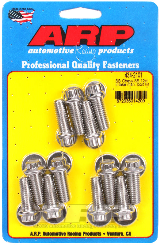 ARP SB Chevy SS 12pt Intake Manifold Bolt Kit - Burkken Auto Parts