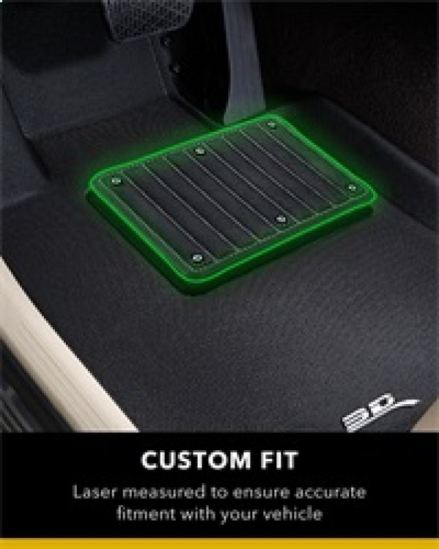 3D MAXpider Friction Ex-Plus 10.4in x 7.8in Heel Pad w/ Hardware - Burkken Auto Parts