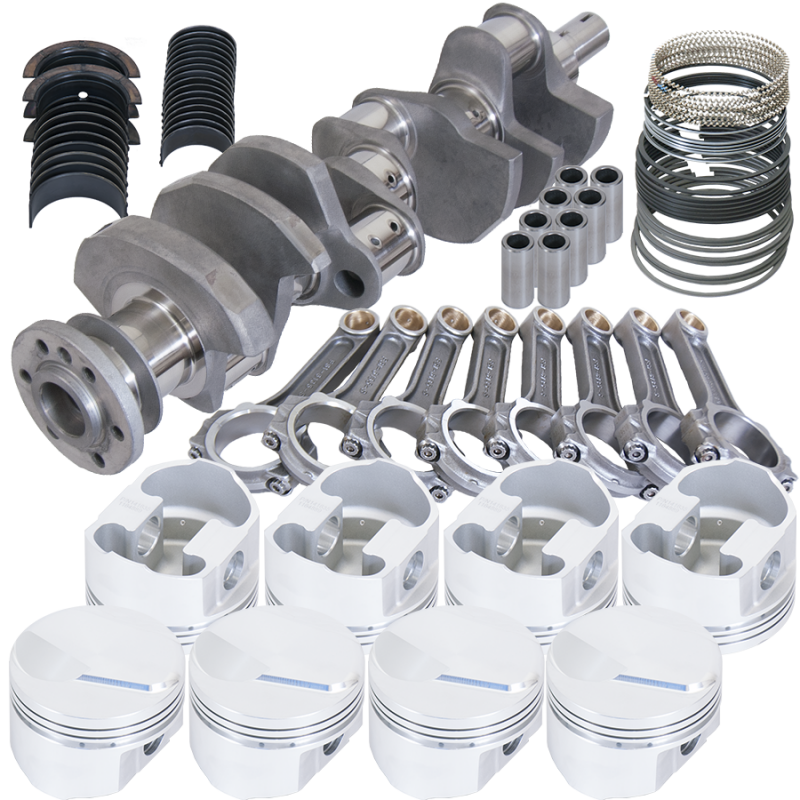 Eagle Chevy 454 4.000in Crank 6.135in I-Beam Rods 14cc Dome 4.310in Pistons Rotating Assembly - Burkken Auto Parts