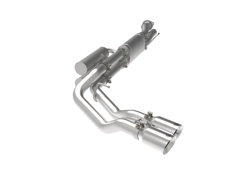 aFe Rebel Series 3in 409 SS Cat-Back Exhaust w/ Polish Tips 17-20 Ford F-250 V8 6.2L - Burkken Auto Parts