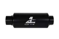 Aeromotive In-Line Marine Filter - AN-12 - 40 Micron SS Element - Black Hardcoat Finish - Burkken Auto Parts