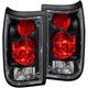 ANZO 1986-1993 Mazda B2000 Taillights Black - Burkken Auto Parts