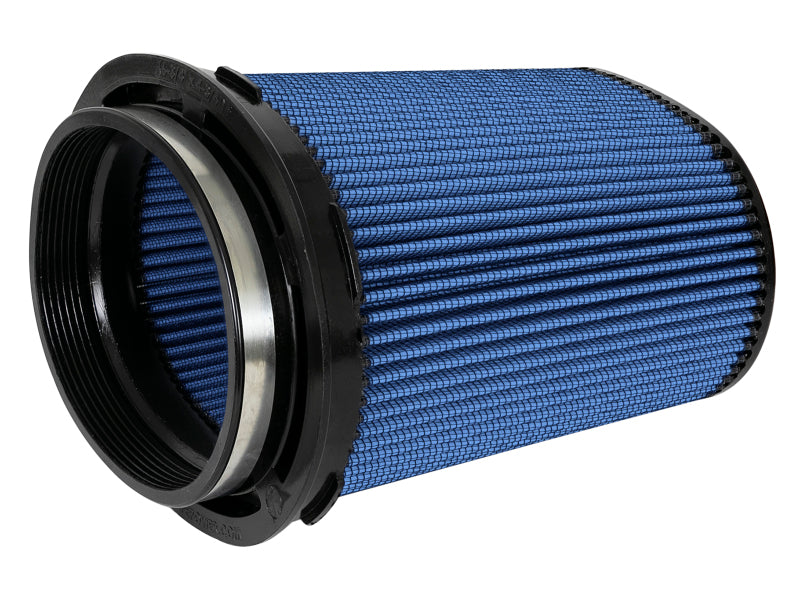 aFe Magnum FLOW Pro 5R Universal Air Filter F-6.75x4.75in / B-8.25x6.25in / T-7.25x5in (Inv) / H-9in - Burkken Auto Parts