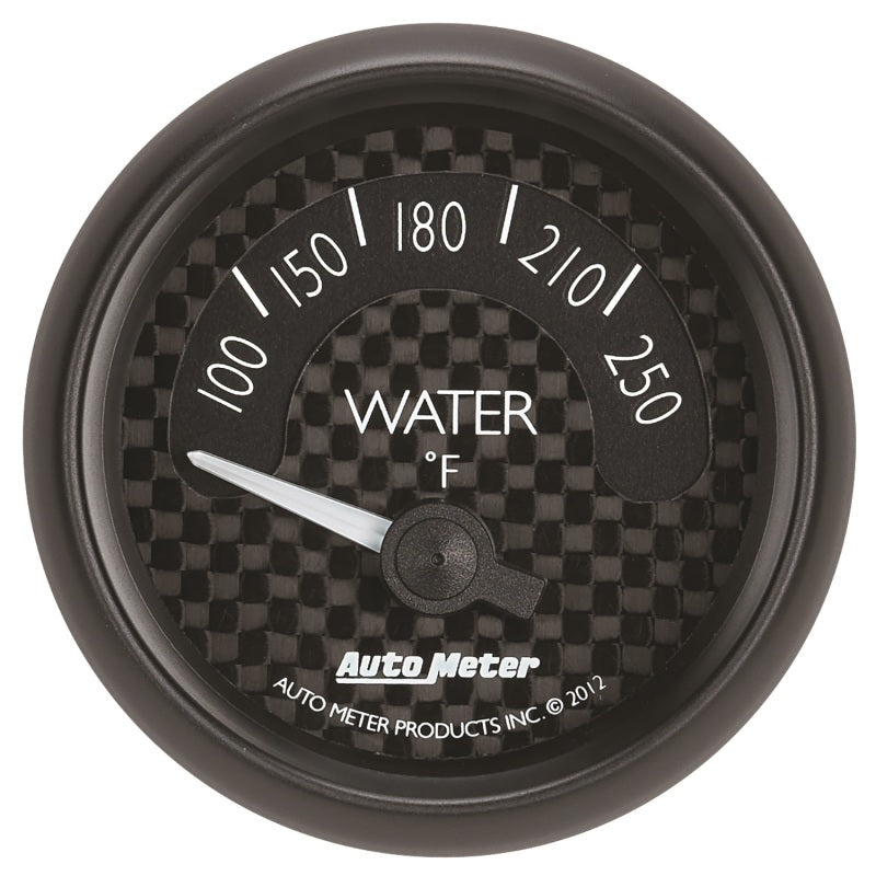 Autometer GT Series 52mm Short Sweep Electronic 100-250 Deg F Water Temperature - Burkken Auto Parts