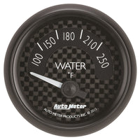 Autometer GT Series 52mm Short Sweep Electronic 100-250 Deg F Water Temperature - Burkken Auto Parts