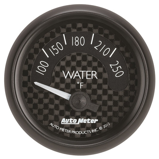 Autometer GT Series 52mm Short Sweep Electronic 100-250 Deg F Water Temperature - Burkken Auto Parts