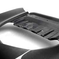 Anderson Composites 2017-2018 Chevrolet Camaro ZL1 1LE Type-OE Style Double Sided Carbon Fiber Hood - Burkken Auto Parts