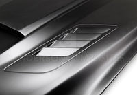 Anderson Composites 15-16 Ford Mustang (Excl. GT350/GT350R) Ram Air Fiberglass Hood - Burkken Auto Parts
